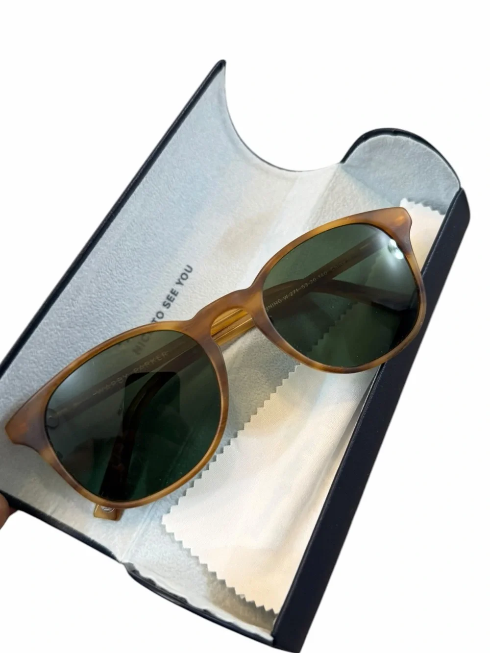 Warby Parker Men's The Downing  Sunglasses - Classic Round